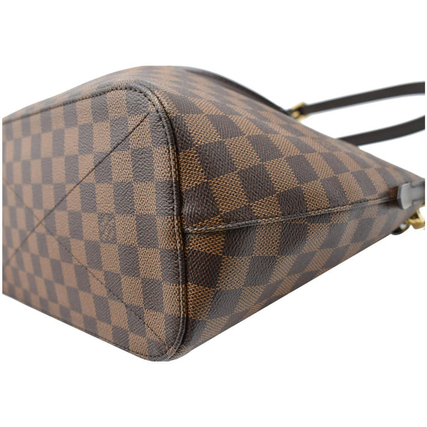 LOUIS VUITTON Siena MM Damier Ebene Shoulder Bag Brown
