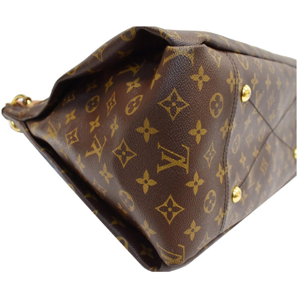 LOUIS VUITTON Artsy MM Monogram Canvas Shoulder Bag Brown