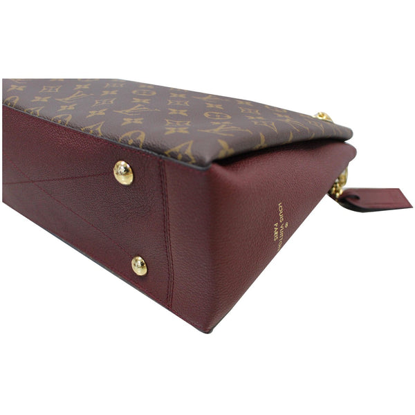 LOUIS VUITTON Surene MM Monogram Canvas Shoulder Bag Bordeaux