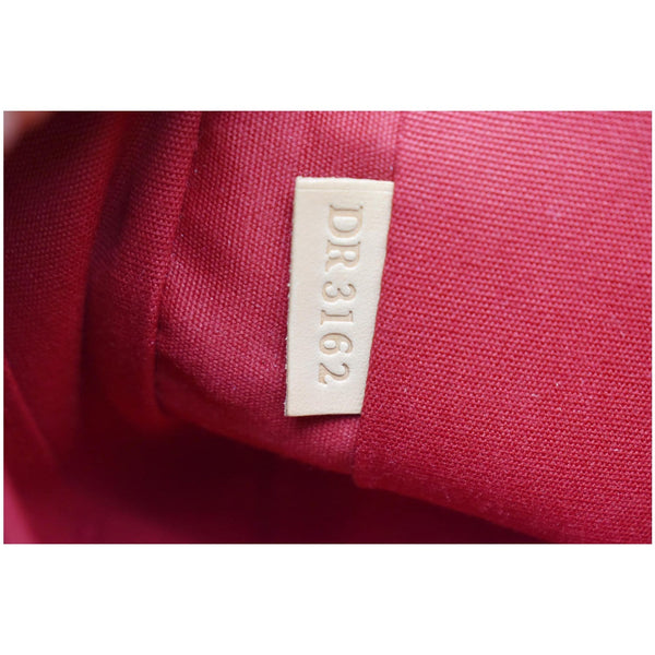 LOUIS VUITTON Pochette Accessoires NM Monogram Vernis Pouch Bag Red