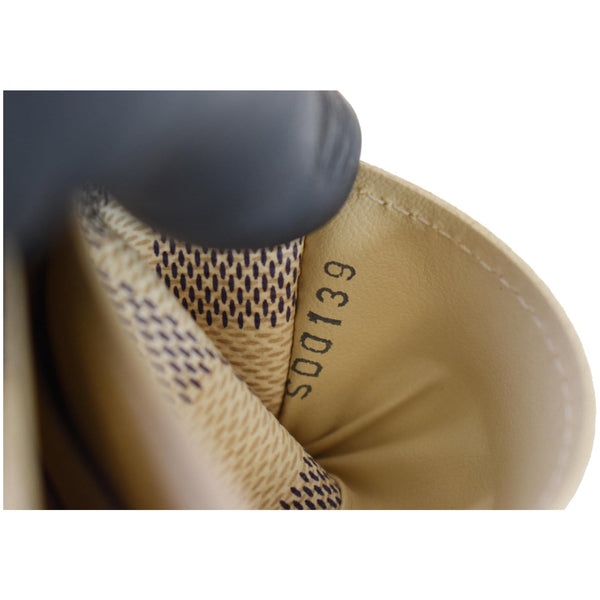 Louis Vuitton Damier Azur Sarah Wallet For Women White - lv item code