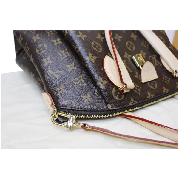 corner side LV Rivoli MM Monogram Canvas 2Way Bag