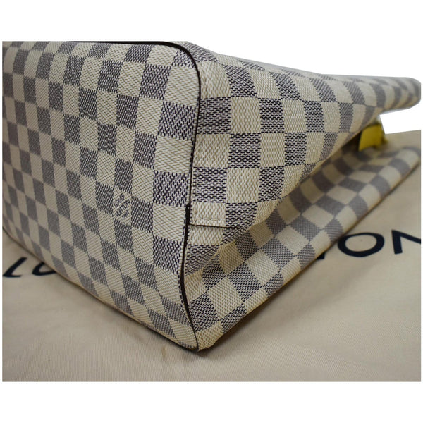 LOUIS VUITTON Neonoe MM Damier Azur Shoulder Bag Pineapple