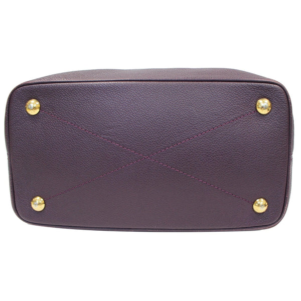 Louis Vuitton Citadine PM Leather Bag - Bottom with buttons | DDH