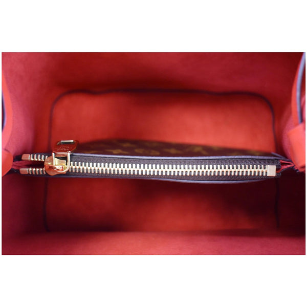 LOUIS VUITTON Neonoe Monogram Canvas Crossbody Bag Coquelicot