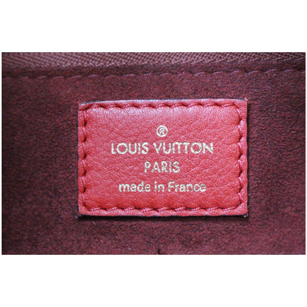 LOUIS VUITTON Kimono Monogram Calfskin Tote Bag Brown/Cerise
