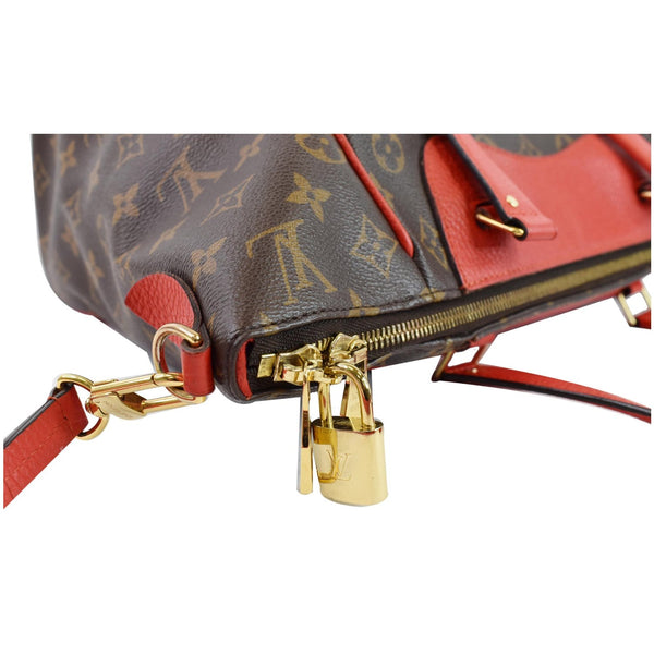 LOUIS VUITTON Estrela NM Monogram Canvas 2Way Shoulder Bag Coquelicot