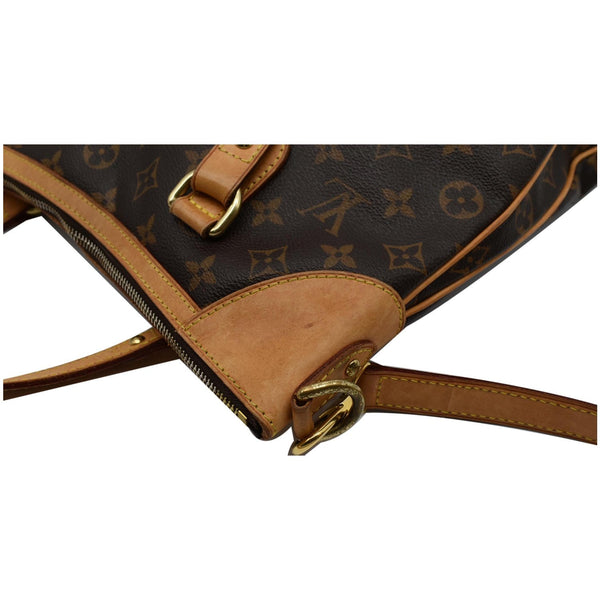 LOUIS VUITTON Odeon GM Monogram Canvas Shoulder Bag Brown