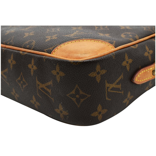 LOUIS VUITTON Trocadero Monogram Canvas Shoulder Bag Brown