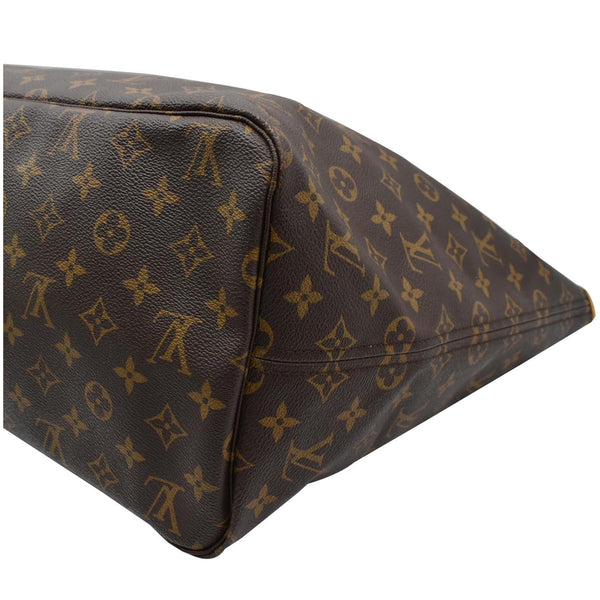 LOUIS VUITTON Neverfull GM Monogram Canvas Tote Bag Brown