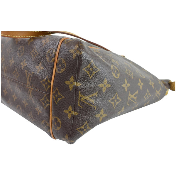 LOUIS VUITTON Totally MM Monogram Canvas Shoulder Bag Brown