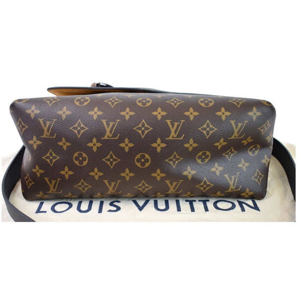Louis Vuitton Beaubourg MM Monogram Canvas Shoulder Bag bottom side