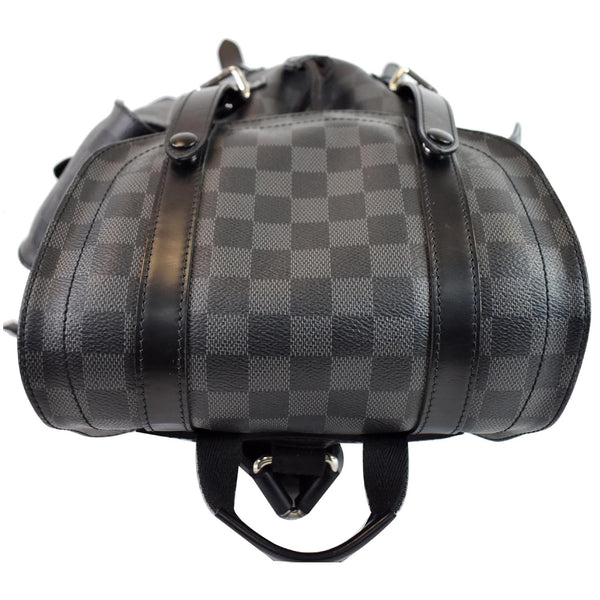 LOUIS VUITTON Christopher PM Damier Graphite Backpack Bag Black
