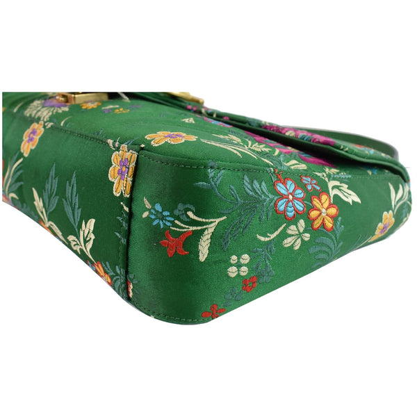 Gucci GG Marmont Floral Jacquard Matelasse Bottom Bag