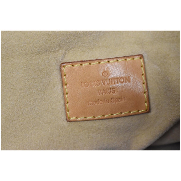 LOUIS VUITTON Artsy MM Damier Azur Hobo Bag White