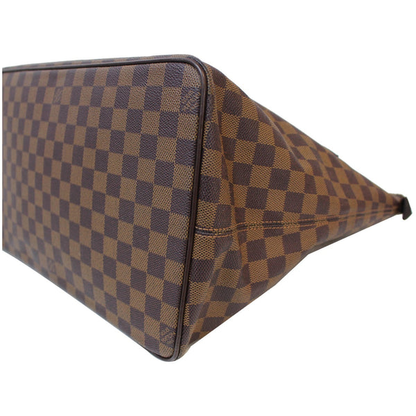 LV Saleya GM Damier Ebene Checkered Canvas Bag