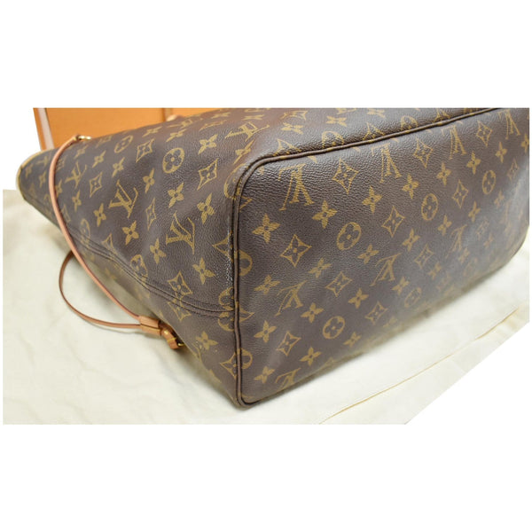 LOUIS VUITTON Neverfull GM Monogram Canvas Tote Shoulder Bag Brown