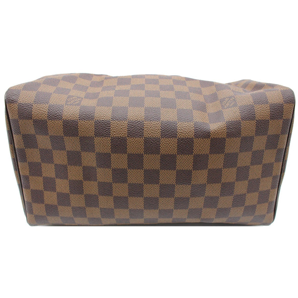 LOUIS VUITTON Speedy 30 Damier Ebene Satchel Bag Brown