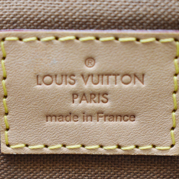 LOUIS VUITTON Palermo PM Monogram Canvas Shoulder Bag Brown