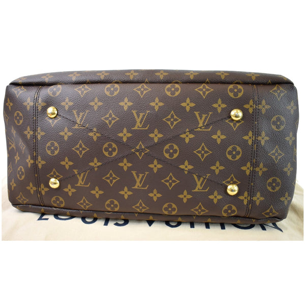 LOUIS VUITTON Artsy MM Monogram Canvas Shoulder Bag Brown