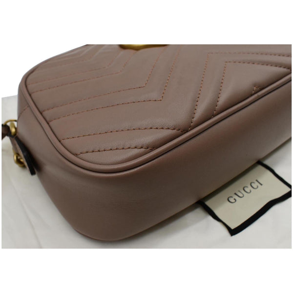 Gucci GG Marmont Small Matelasse Leather Crossbody Bag