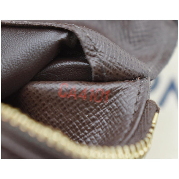 LOUIS VUITTON Insolite Damier Ebene Wallet Brown