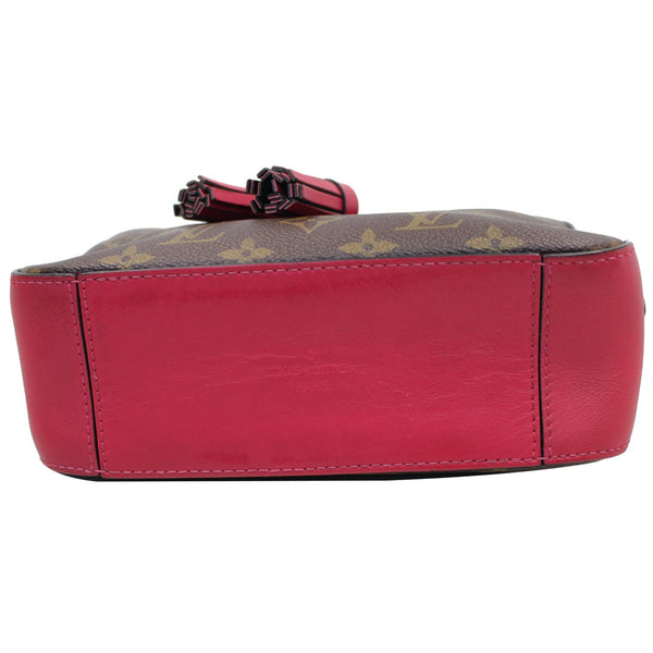 LOUIS VUITTON Saintonge Monogram Canvas Shoulder Bag Freesia