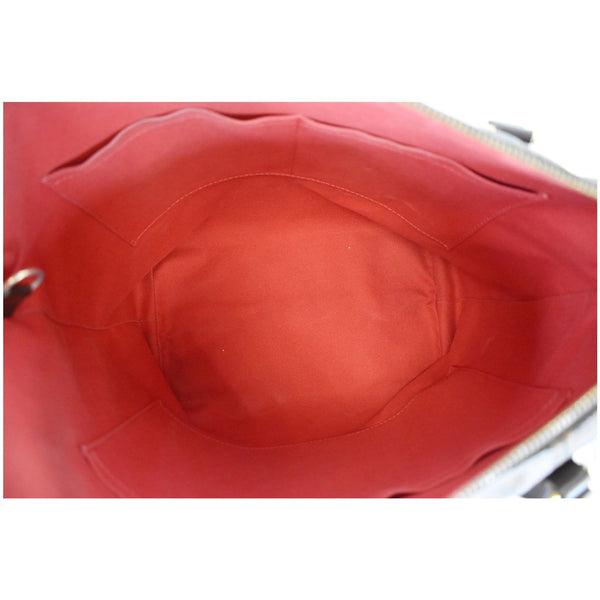 LOUIS VUITTON Totally MM Damier Ebene Shoulder Bag Brown