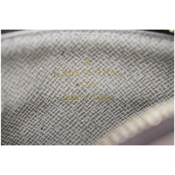 LOUIS VUITTON Trunks and Bags Damier Ebene Key Pouch Brown