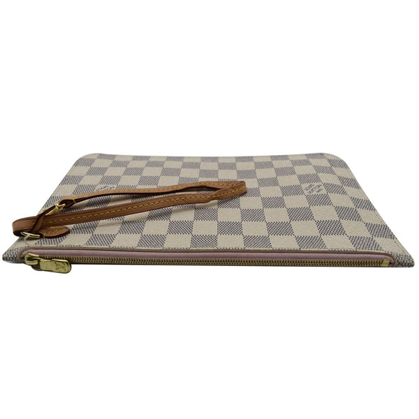 Louis Vuitton Neverfull MM Pochette Wristlet - top zip closure
