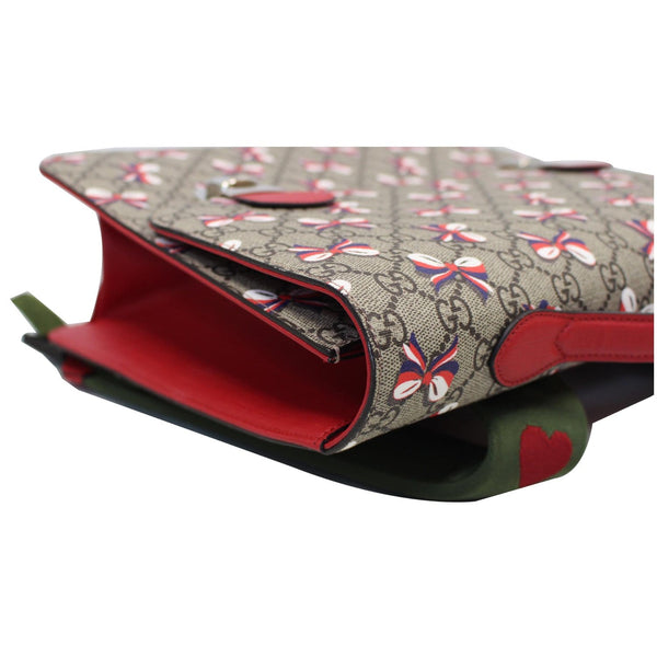 Gucci GG Supreme Backpack 2way Shoulder Tote Bag close look