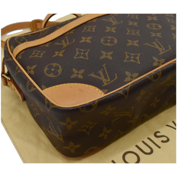 LOUIS VUITTON Trocadero 27 Monogram Canvas Shoulder Bag Brown