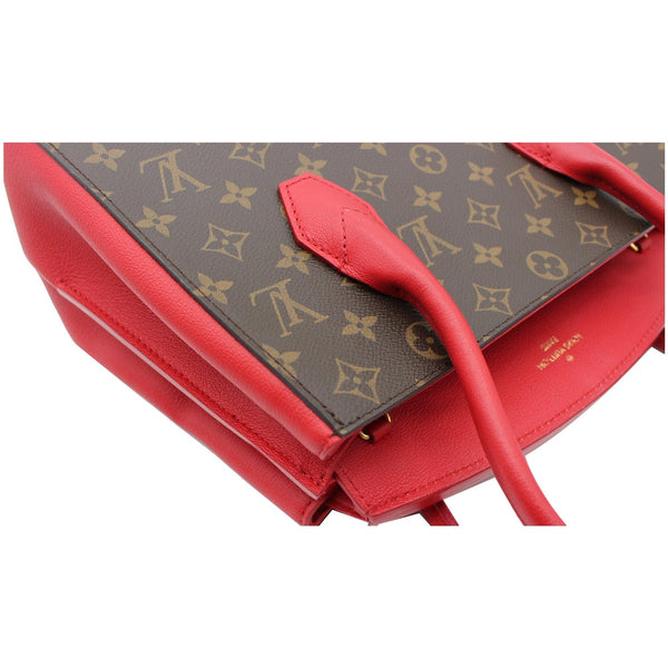 LOUIS VUITTON Florine Monogram Canvas Shoulder Bag Red