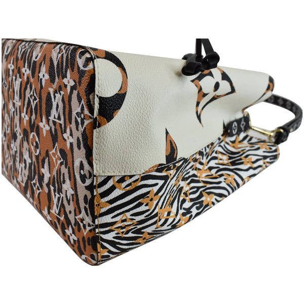 Louis Vuitton NeoNoe MM Monogram Jungle Canvas Bag Ivory