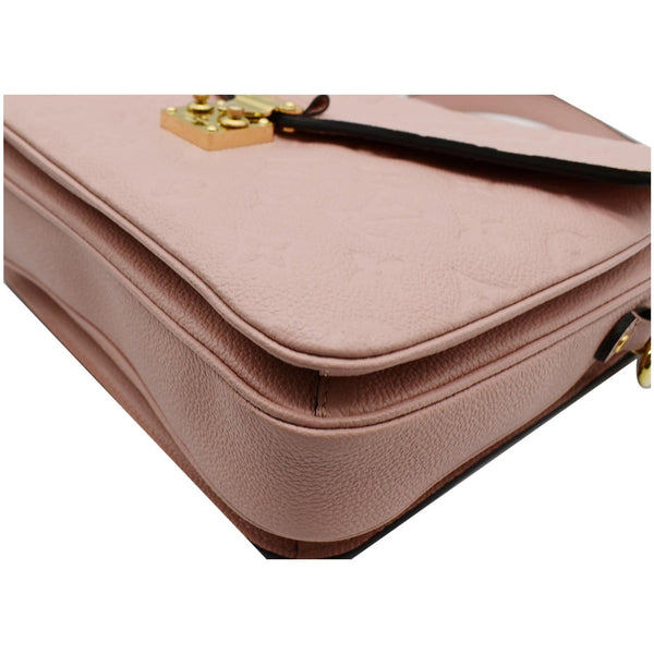LOUIS VUITTON Metis Pochette Empreinte Leather Crossbody Bag Rose Poudre
