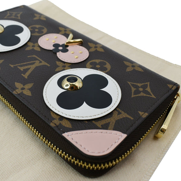 Louis Vuitton Valentine Dog Zippy Monogram Canvas Wallet