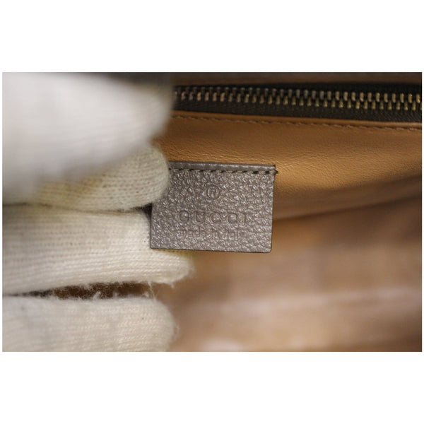 Gucci Zumi Medium Grainy Leather Top Handle Bag Dusty Grey 564714