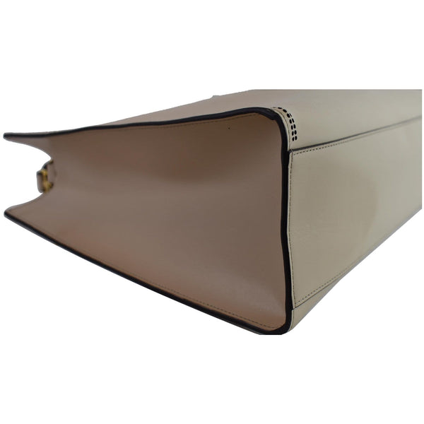 Fendi Runaway Large Perforated Leather Bag side view