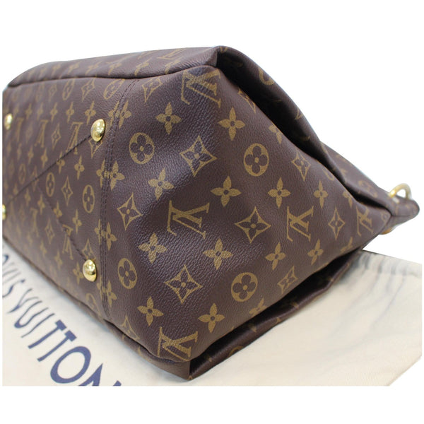 Louis Vuitton Artsy MM Monogram Canvas Hand Bag Corner