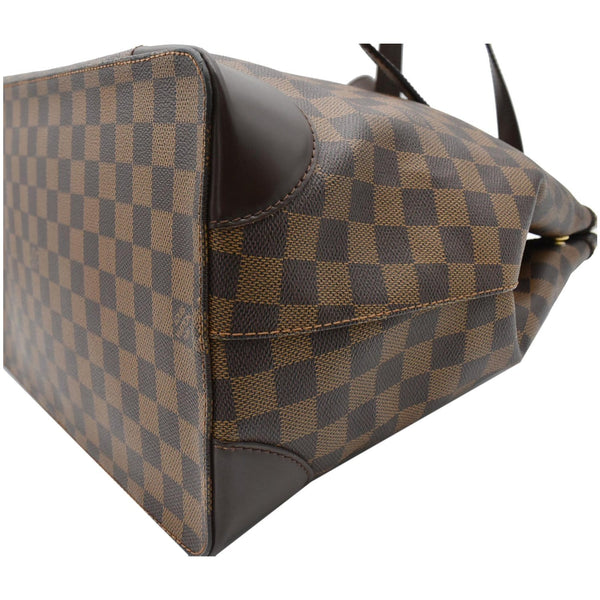 LOUIS VUITTON Hampstead GM Damier Ebene Shoulder Bag Brown