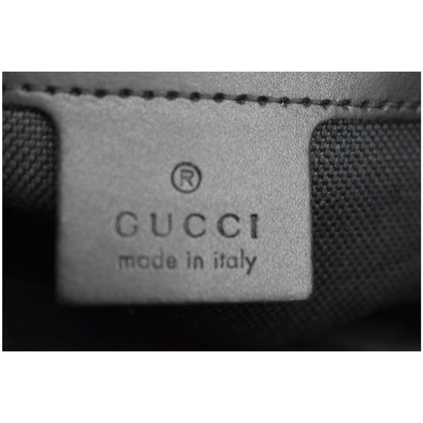 GUCCI GG Supreme Square Messenger Bag Black 474137