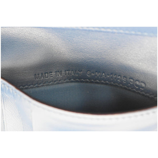 CHRISTIAN DIOR Diorissimo Compact Grained Leather Wallet Pink