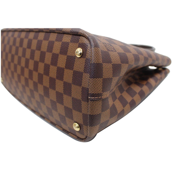 LV Kensington Damier Ebene Shoulder bag Brown - side view