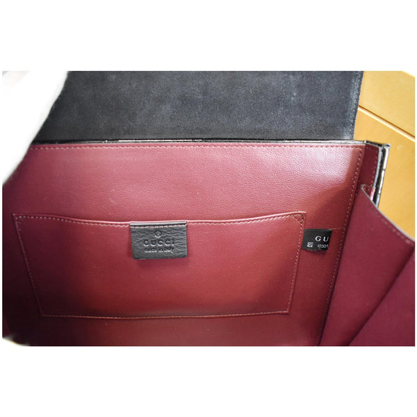 Gucci Sylvie 1969 Patent Leather Bag made in Italy