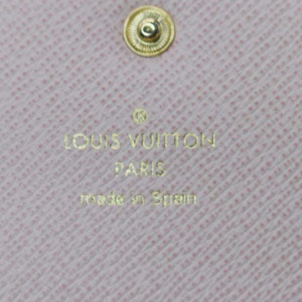 LOUIS VUITTON Emilie Monogram Canvas Wallet Rose Ballerine
