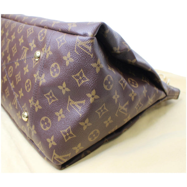 Louis Vuitton Artsy MM Monogram Canvas Leather Bag
