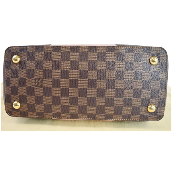 LOUIS VUITTON Jersey Damier Ebene Shoulder Bag Magnolia