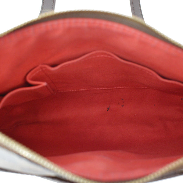 LOUIS VUITTON Bloomsbury PM Damier Ebene Crossbody Bag Brown