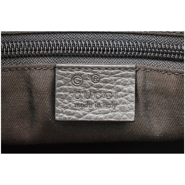 GUCCI GG Monogram Canvas Messenger Bag Dark Brown 449173