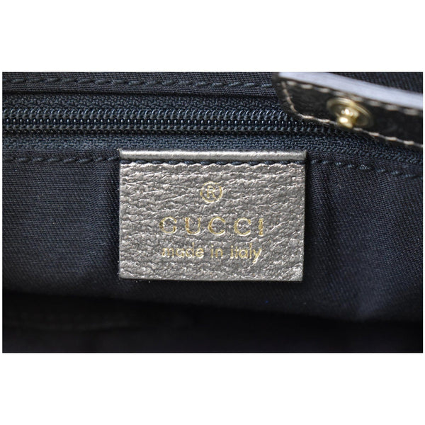 GUCCI Medium Abbey GG Canvas Shoulder Bag Beige 130736